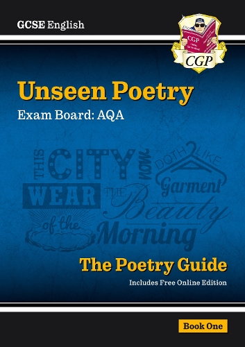 Бумажная книга «Grade 9-1 GCSE English Literature AQA Unseen Poetry Guide - Book 1», автор CGP Books - фото №1