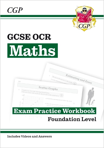 Бумажная книга «GCSE Maths OCR Exam Practice Workbook: Foundation - includes Video Solutions and Answers», автор CGP Books - фото №1