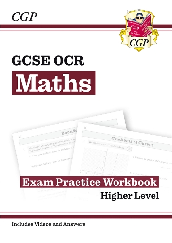 Бумажная книга «GCSE Maths OCR Exam Practice Workbook: Higher - includes Video Solutions and Answers», автор CGP Books - фото №1