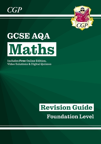 [object Object] «GCSE Maths AQA Revision Guide: Foundation inc Online Edition, Videos & Quizzes: for the 2025 and 2026 exams», автор Ричард Парсонс - фото №1