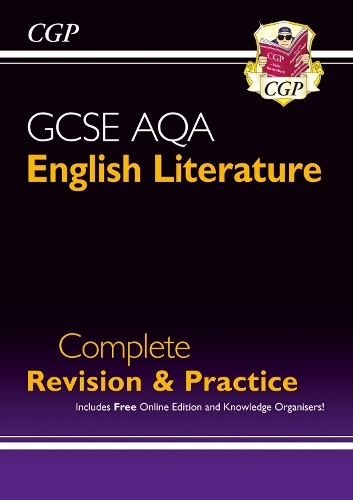 [object Object] «GCSE English Literature AQA Complete Revision & Practice - includes Online Edition: for the 2025 and 2026 exams», автор CGP Books - фото №1
