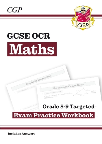 Паперова книга «GCSE Maths OCR Grade 8-9 Targeted Exam Practice Workbook (includes Answers)», автор CGP Books - фото №1