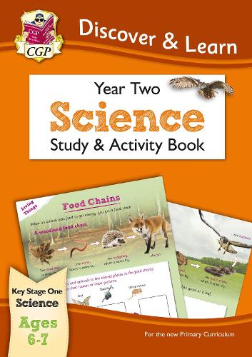[object Object] «KS1 Science Year 2 Discover & Learn: Study & Activity Book», автор CGP Books - фото №1