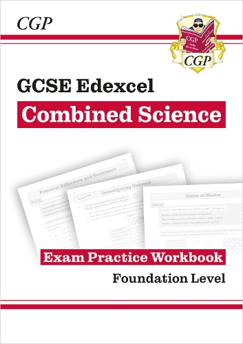 Паперова книга «New GCSE Combined Science Edexcel Exam Practice Workbook - Foundation (answers sold separately)», автор CGP Books - фото №1