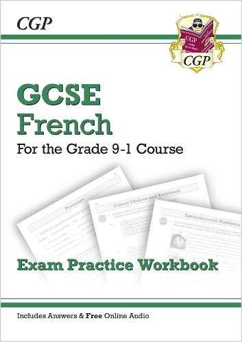 Паперова книга «GCSE French Exam Practice Workbook (includes Answers & Free Online Audio)», автор CGP Books - фото №1