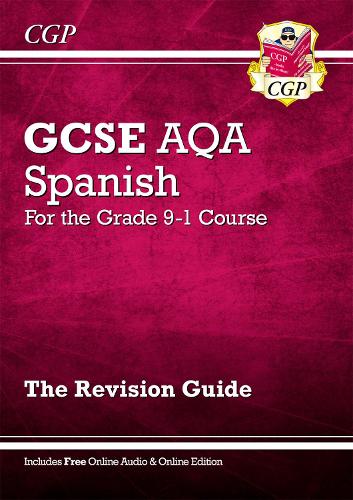 [object Object] «GCSE Spanish AQA Revision Guide: with Online Edition & Audio (For exams in 2025)», автор CGP Books - фото №1