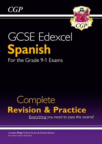 [object Object] «GCSE Spanish Edexcel Complete Revision & Practice: with Online Edition & Audio (For exams in 2025)», автор CGP Books - фото №1