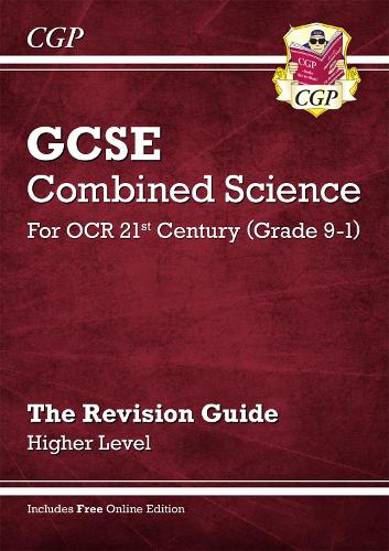[object Object] «GCSE Combined Science: OCR 21st Century Revision Guide - Higher (with Online Edition): for the 2025 and 2026 exams», автор CGP Books - фото №1