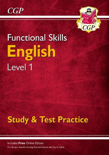 Паперова книга «Functional Skills English Level 1 - Study & Test Practice», автор CGP Books - фото №1