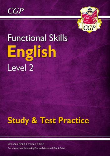 Бумажная книга «Functional Skills English Level 2 - Study & Test Practice», автор CGP Books - фото №1
