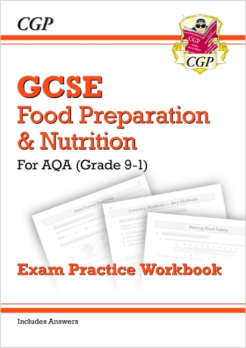 Бумажная книга «GCSE Food Preparation & Nutrition - AQA Exam Practice Workbook (includes Answers)», автор CGP Books - фото №1