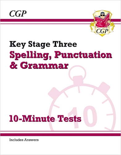 Бумажная книга «KS3 Spelling, Punctuation and Grammar 10-Minute Tests (includes answers)», автор CGP Books - фото №1
