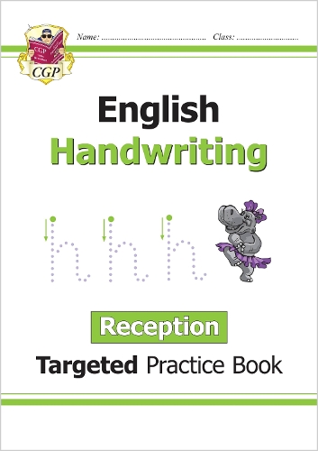 Бумажная книга «Reception English Handwriting Targeted Practice Book», автор CGP Books - фото №1