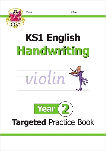 Бумажная книга «KS1 English Year 2 Handwriting Targeted Practice Book», автор CGP Books - фото №1