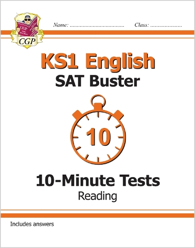 Бумажная книга «KS1 English SAT Buster 10-Minute Tests: Reading (for end of year assessments)», автор CGP Books - фото №1