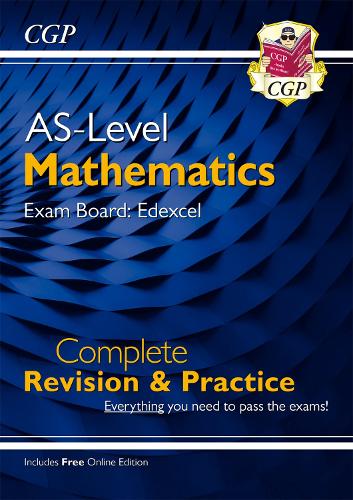 [object Object] «AS-Level Maths Edexcel Complete Revision & Practice (with Online Edition): for the 2025 and 2026 exams», автор CGP Books - фото №1