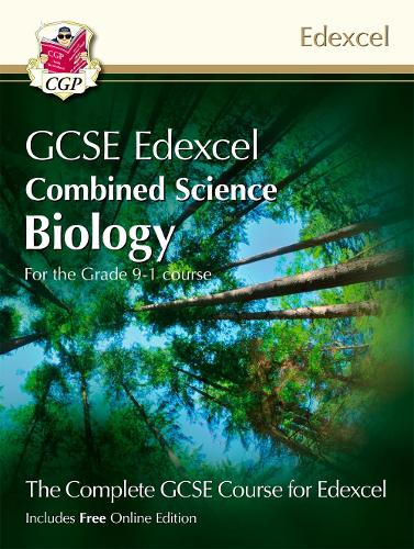 [object Object] «GCSE Combined Science for Edexcel Biology Student Book (with Online Edition): perfect course companion for the 2025 and 2026 exams», автор CGP Books - фото №1