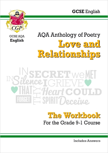 Бумажная книга «GCSE English Literature AQA Poetry Workbook: Love & Relationships Anthology (includes Answers)», автор CGP Books - фото №1