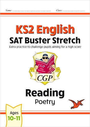 Бумажная книга «KS2 English Reading SAT Buster Stretch: Poetry (for the 2024 tests)», автор CGP Books - фото №1