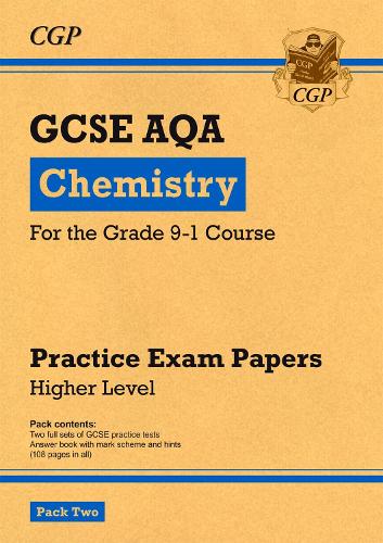 Бумажная книга «GCSE Chemistry AQA Practice Papers: Higher Pack 2», автор CGP Books - фото №1