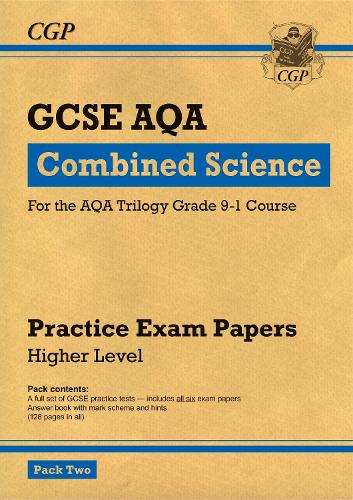 [object Object] «GCSE Combined Science AQA Practice Papers: Higher Pack 2», автор CGP Books - фото №1
