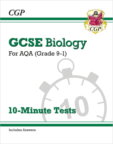 Паперова книга «GCSE Biology: AQA 10-Minute Tests (includes answers)», автор CGP Books - фото №1