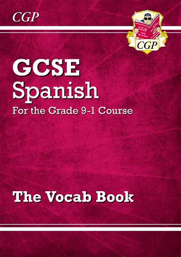 Бумажная книга «GCSE Spanish Vocab Book», автор CGP Books - фото №1