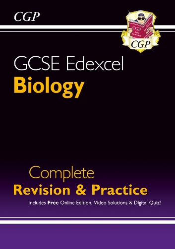 [object Object] «GCSE Biology Edexcel Complete Revision & Practice includes Online Edition, Videos & Quizzes: for the 2025 and 2026 exams», автор CGP Books - фото №1