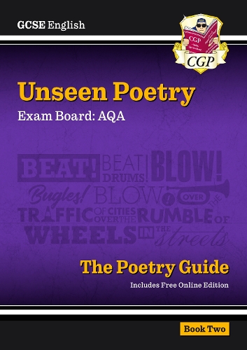 [object Object] «GCSE English AQA Unseen Poetry Guide - Book 2 includes Online Edition: for the 2025 and 2026 exams», автор CGP Books - фото №1