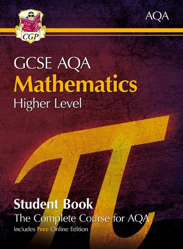 [object Object] «GCSE Maths AQA Student Book - Higher (with Online Edition): perfect course companion for the 2025 and 2026 exams», автор CGP Books - фото №1