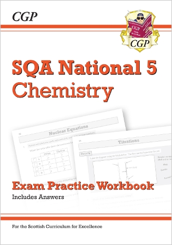 Паперова книга «National 5 Chemistry: SQA Exam Practice Workbook - includes Answers», автор CGP Books - фото №1