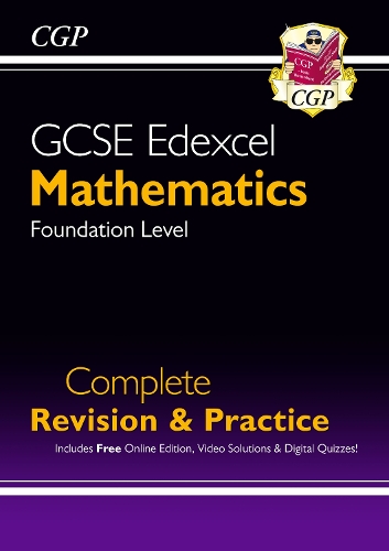 [object Object] «GCSE Maths Edexcel Complete Revision & Practice: Foundation inc Online Ed, Videos & Quizzes: for the 2025 and 2026 exams», автор CGP Books - фото №1