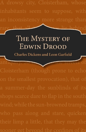 Бумажная книга «The Mystery of Edwin Drood», авторов Чарльз Диккенс, Леон Гарфилд - фото №1