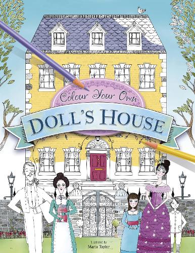 Бумажная книга «Colour Your Own Doll's House», автор Джим Пайп - фото №1