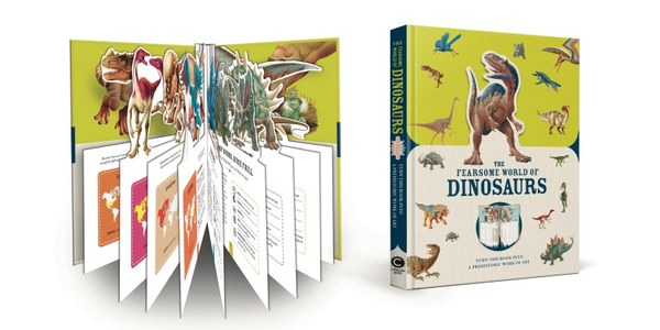 Бумажная книга «Paperscapes: The Fearsome World of Dinosaurs», автор Пэт Джейкобс - фото №1