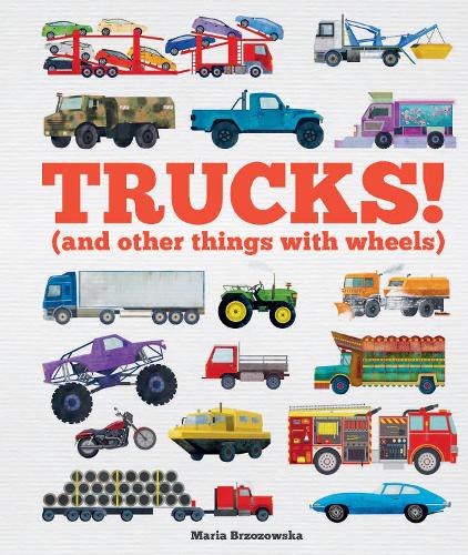 Бумажная книга «Trucks!: (and Other Things with Wheels)», автор Брайон Дэвис - фото №1