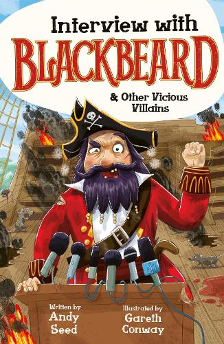 Паперова книга «Interview with Blackbeard & Other Vicious Villains», автор Енді Сід - фото №1