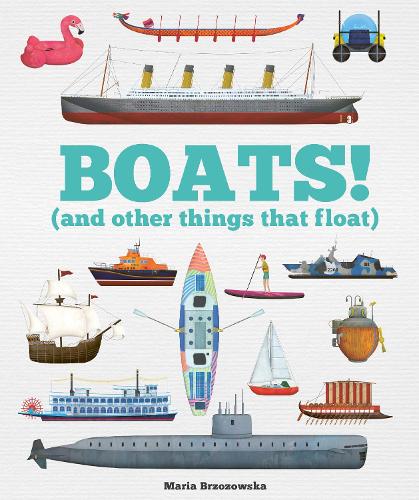 Бумажная книга «Boats!: And Other Things That Float», автор Брайон Дэвис - фото №1