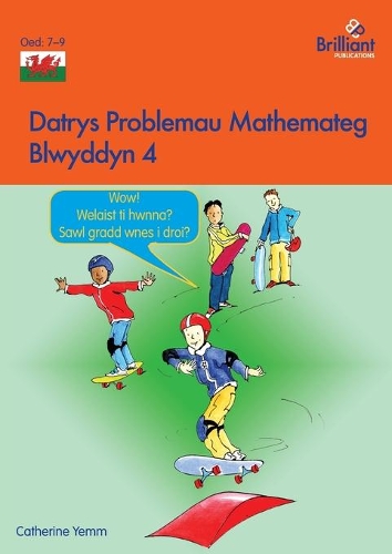 Паперова книга «Datrys Problemau Mathemateg - Blwyddyn 4», автор Кетрін Йемм - фото №1