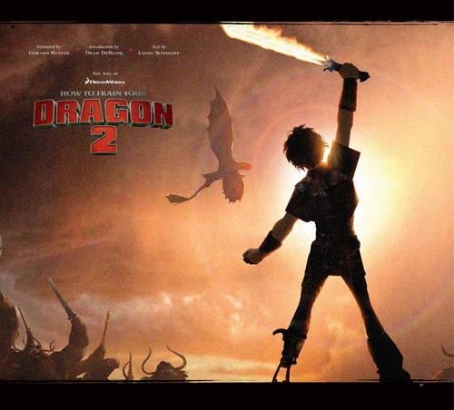 Паперова книга «The Art of How to Train Your Dragon 2», автор Линда Саншайн - фото №1