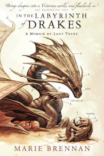 Бумажная книга «In the Labyrinth of Drakes: A Memoir by Lady Trent», автор Мари Бреннан - фото №1