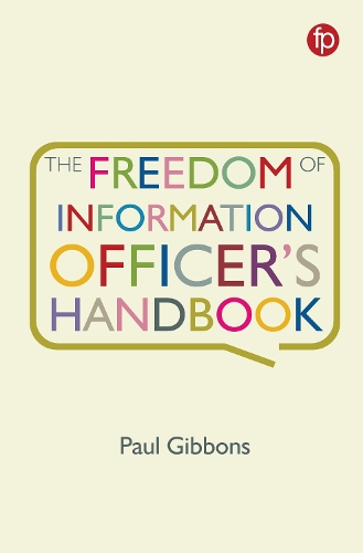 Бумажная книга «The Freedom of Information Officer's Handbook», автор Пол Гиббонс - фото №1