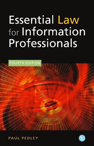 Бумажная книга «Essential Law for Information Professionals», автор Пол Педли - фото №1
