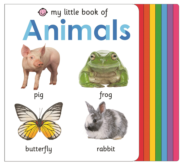 Бумажная книга «My Little Book of Animals», автор Роджер Придди - фото №1