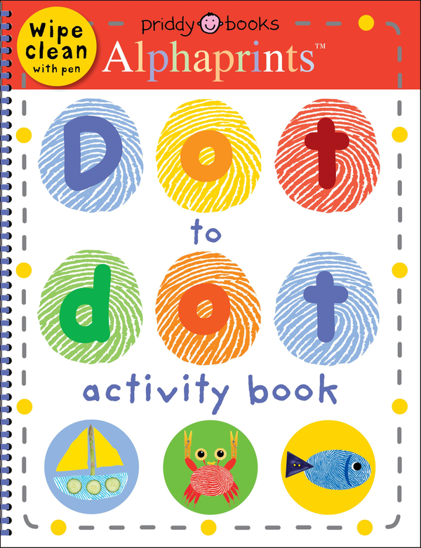 Паперова книга «Alphaprints Dot to Dot» - фото №1