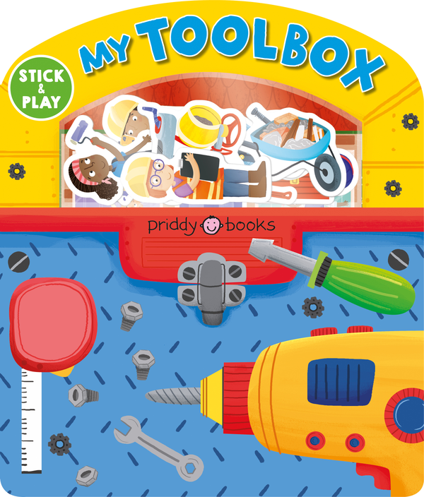 Бумажная книга «My Tool Box: Magic Sticker Play and Learn», автор Роджер Придди - фото №1