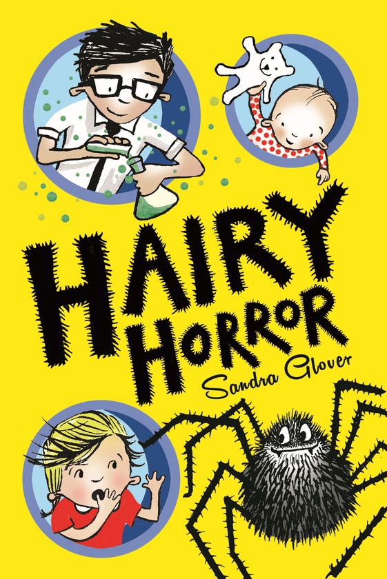 Бумажная книга «Hairy Horror», автор Сандра Гловер - фото №1