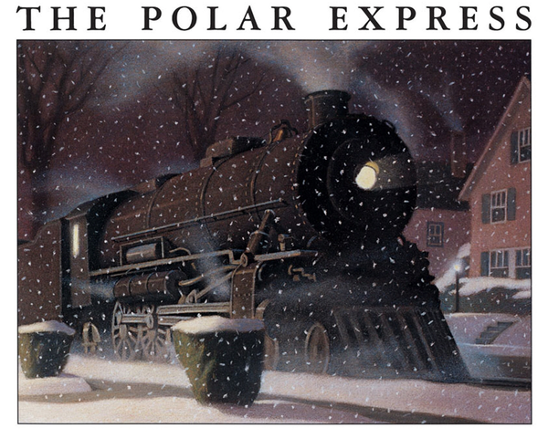Бумажная книга «The Polar Express», автор Крис ван Оллсбург - фото №1