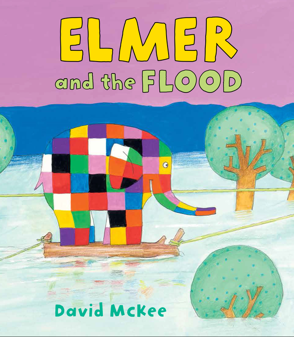 Бумажная книга «Elmer and the Flood», автор Дэвид Макки - фото №1