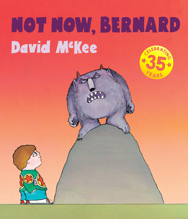 Паперова книга «Not Now, Bernard», автор Девід Маккі - фото №1